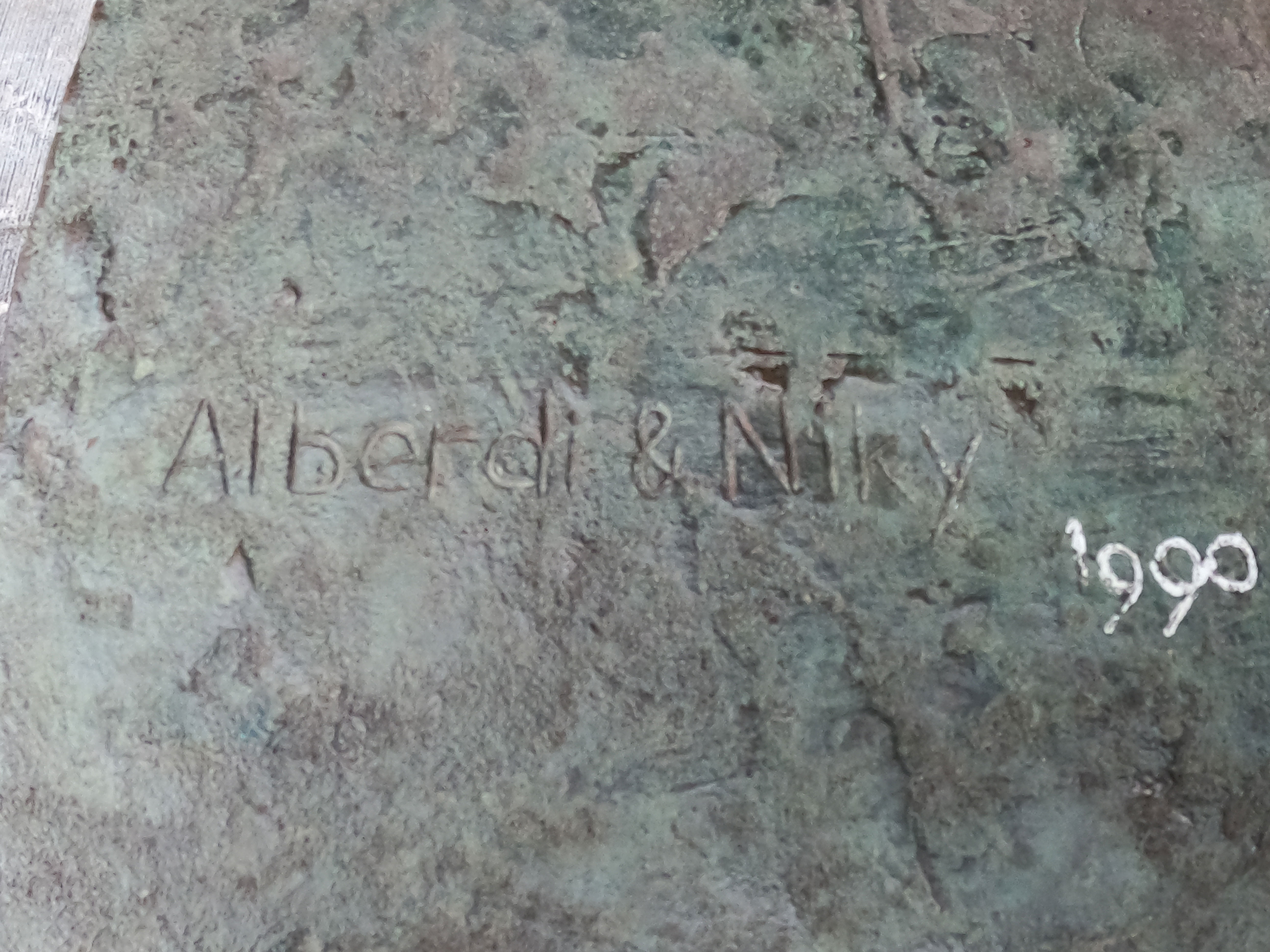 Escultura de José Alberdi Elorza - Homenaje al pelotari vasco